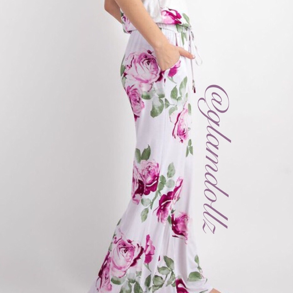 Cute Floral Jumpsuit 🌺